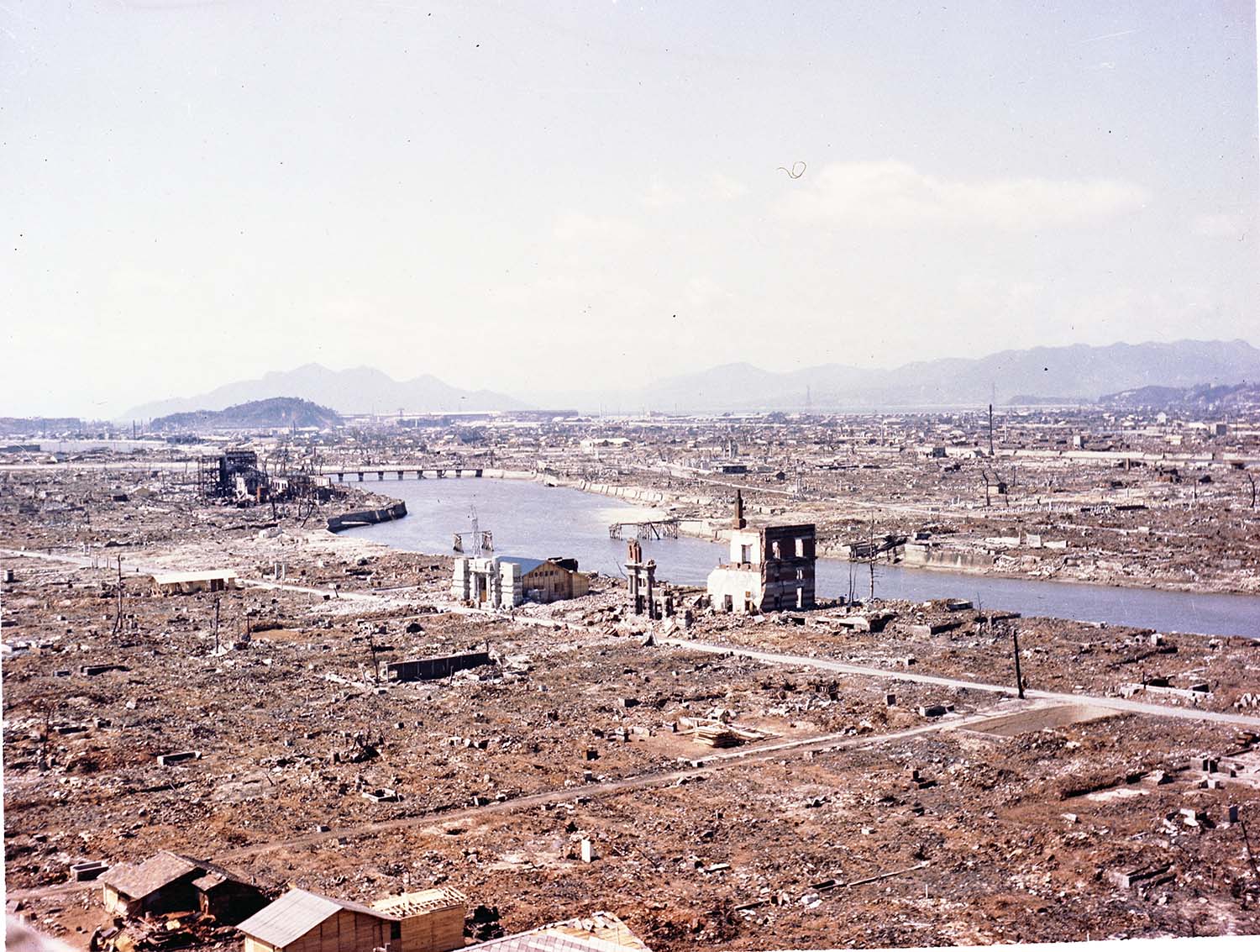 Destruction at Hiroshima, 1945