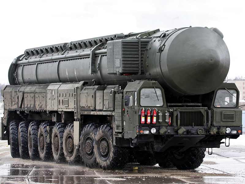 RS-24 Yars mobile nuclear ICBM MIRV range 12,000 km