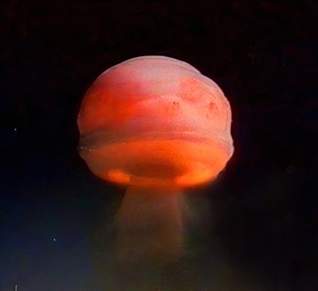 Test 21, Lop Nur test site, China, 17 November, 1976, yield 4 Megatons