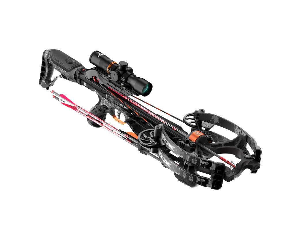 Barnett Hyper Raptor compound crossbow with scope and crank